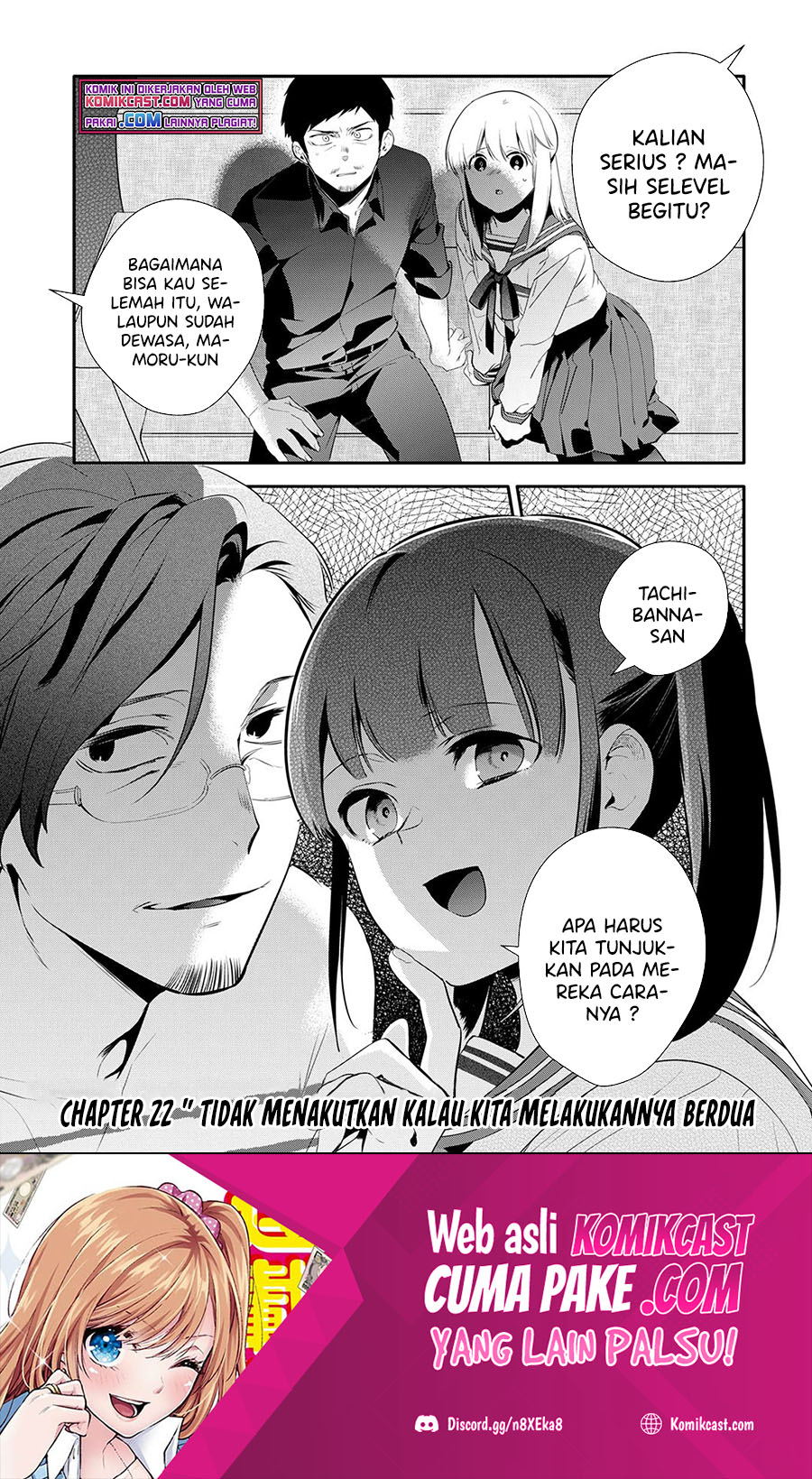 Oji-san ga Joshi●sei ni Warui Koto wo Oshieru hanashi (Serialization) Chapter 22 Gambar 2